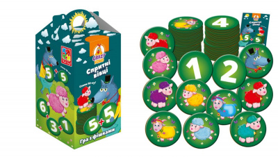 Настільна гра Спритні вівці. Хапай 10-ку! (Укр) Vladi Toys VT8033-03