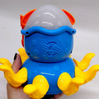 Восьминіг-дайвер на батарейках, в коробці (БЛАКИТНИЙ) YG Toys ZR237