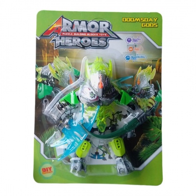 Робот-конструктор Armor Heroes (салатовий) MIC F1707-8A