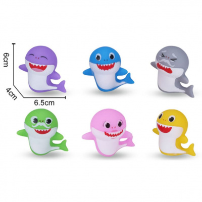 Набір іграшок для ванни Baby Shark (7 шт) Bibi Toys 760912BT