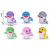 Набір іграшок для ванни Baby Shark (7 шт) Bibi Toys 760912BT