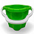 Відро Дзвіночок (салатове) Colorplast 1029