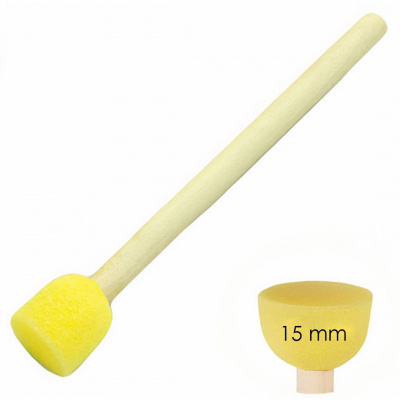 Спонж для нанесения защитного лака 15 мм Brushme SP15