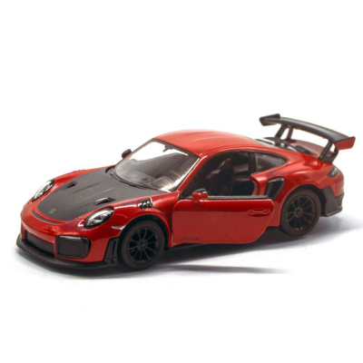 Машинка PORSCHE COLLECTION 5 GT2, червона Kinsmart KT5453W