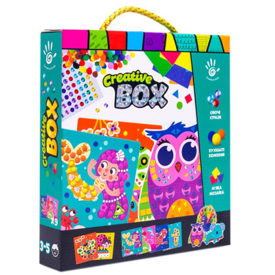 Набір для творчості Creative Box: Сова (укр) Vladi Toys VT4433-08