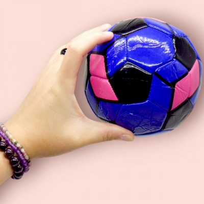 Мʼяч футбольний, дитячий (розмір 2), синій MIC BT-FB-0327