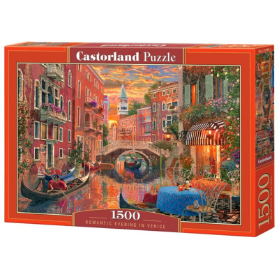 Пазли Вечір у Венеції, 1500 елем. Castorland C-151981