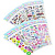 Набір об'ємних наліпок, 12 аркушів (мікс) MiC XYK