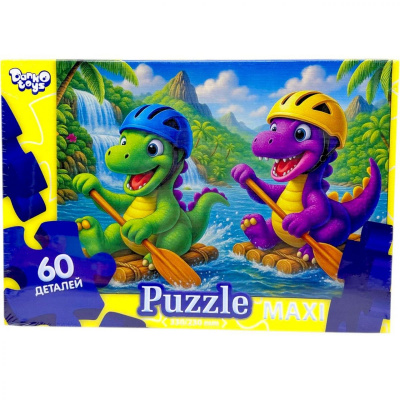 МАКСІ ПАЗЛИ на 60 ЕЛЕМЕНТІВ (ГРЕБЛЯ) Dankotoys Mx60-12-01,02,03,04...16
