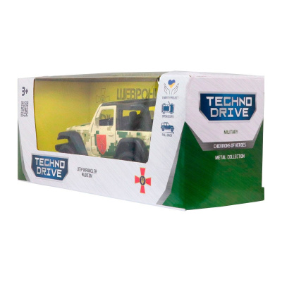 Автомодель серії Шеврони Героїв - Jeep Wrangler Rubicon - ОК Південь TechnoDrive 250398UM