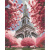 Алмазна мозаїка Париж в сакурі 40х50 см Origami OD6004