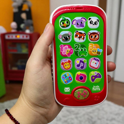 Телефон музичний SmartPhone Яскравий зоопарк 2+ Kids hits KH03/004