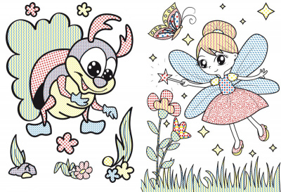 Великі водні розмальовки Комахи (укр) Crystal Book F00025632