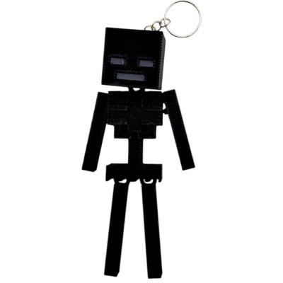 3D Брелоки MINECRAFT / МАЙНКРАФТ WITHER SKELETON / ВІЗЕР СКЕЛЕТ KEYCHAIN, 3D друк OYTOY 01023100