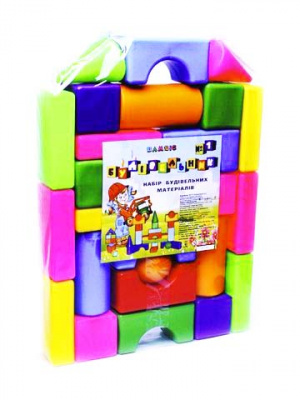Кубики Будівельник Bamsic 095/1