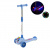 Дитячий самокат триколісний SC2619(Blue) колеса PU, з музикою та світлом