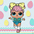Картина за номерами "L.O.L. Surprise! Spring Bling DAWN" KHO1226, 30х30 см