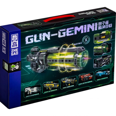 Конструктор Космічний бластер: Gun-Gemini, 416 деталей ZHE GAO 918024