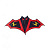 Повітряний змій "Летюча миша" VZ2214 135 см Червоний