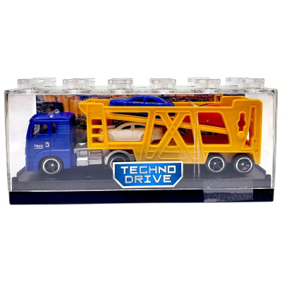 Модель – Іграшковий АВТОПЕРЕВІЗНИК, (СИНІЙ) TechnoDrive 250415CG