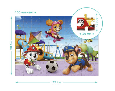 Пазл на 100 елементів «Активний відпочинок» Dodo 200762