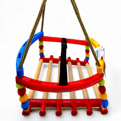 Гойдалка 2 в 1 MAXIMUS (ЧЕРВОНА) Maximus 5387