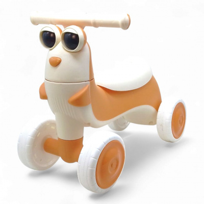 Толокар-велобіг 4-х колісний Равлик, підсвічування, музика (укр) JOY SL-14236