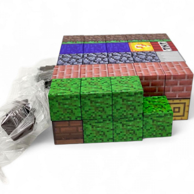 Конструктор магнітний Майнкрафт/Minecraft, 50 дет MIC LZCK052