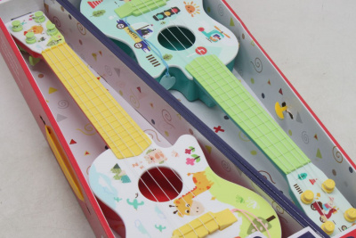 Гітара чотириструнна Guitar, червона fan wingda toys 819-61