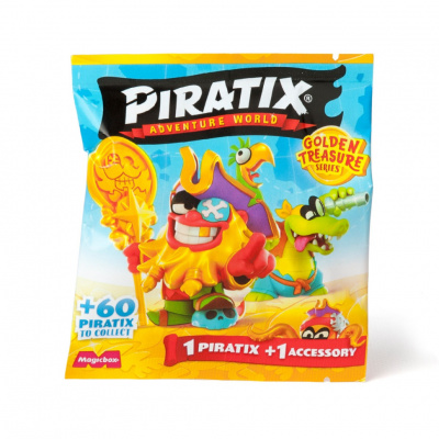 Дитяча іграшкова фігурка-сюрприз PIRATIX PPX1D824IN00 серії "Golden Treasure" в асортименті