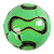 Мʼяч футбольний №2, матеріал PVC (салатовий) MIC C70134