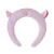 Обруч плюшевий Капібара (рожевий) MIC SE2502