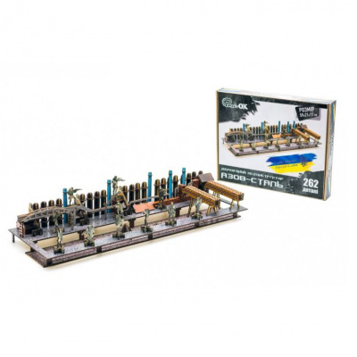 3D конструктор з дерева Азов-сталь, 262 дет. PuzzleOk 26200