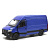 Мікроавтобус Mercedes Benz sprinter, синій Kinsmart KT5426W