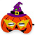 Маска маскарадна (фетрова) Halloween: Гарбуз Аплі Краплі ХН-51
