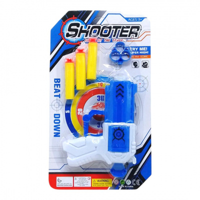 Пістолет-бластер Shooter, поролонові патрони MIC 142-1-2