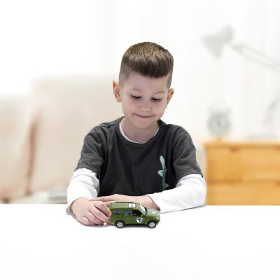 Машинка металева із серії Шеврони Героїв - Mitsubishi Pajero 4WD Turbo - 93 ОМБР TechnoDrive 250283M