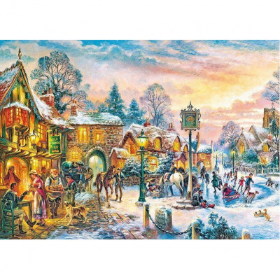 Пазли Зимові сутінки, 1000 елементів Cherry Pazzi 30370