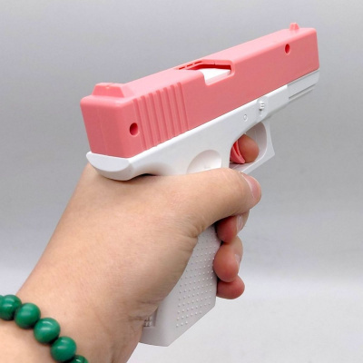 Водний пістолет GLOCK 16*11,5см (ЧОРНО-БІЛИЙ) MIC 618-1