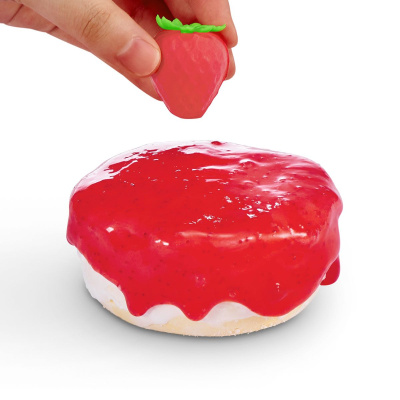 Ігровий набір зі слаймами SLIME MART серії Shopping Bag – ПОЛУНИЧНИЙ ЧИЗКЕЙК Slime Mart 15901A