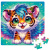 Пазли De.tail. Крилате тигреня 64 деталі Vladi Toys DT1234-02