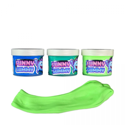 Тягуча маса Funny Gummy (Фані гамі), мікс видів Strateg 30880