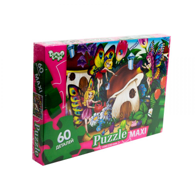 Пазли Maxi Феї, 60 елементів Dankotoys Mx60-08-07
