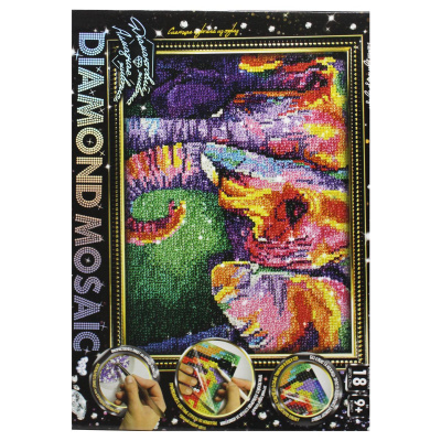 Алмазная мозаика DIAMOND MOSAIC. Слони Dankotoys DM-03-01,02,03,04,05...10