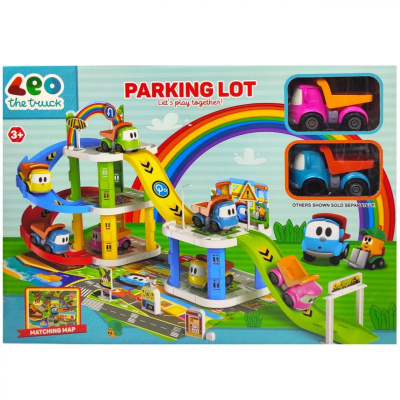 Паркінг з вантажівками (коробка 37,5x28x7 см) MIC 5708