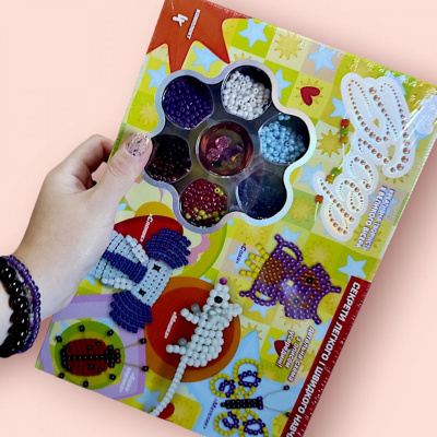 Набір для творчості Бісер, укр Dankotoys Б6-4