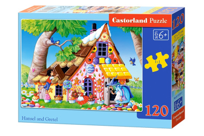Пазли Гензель і Гретель, 120 елементів Castorland В-13333
