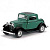 Машинка металева Ford 3-window coupe 1932, зелений Kinsmart KT5451W
