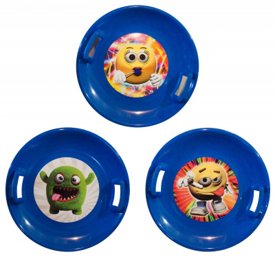 Санки-Ледянка SNOW PLATE (сині) 60см MARMAT 6111