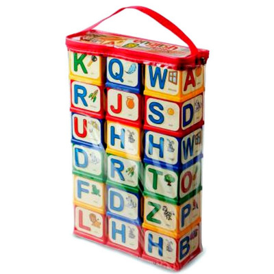 Кубики English Alphabet, 18 шт Unika 1054